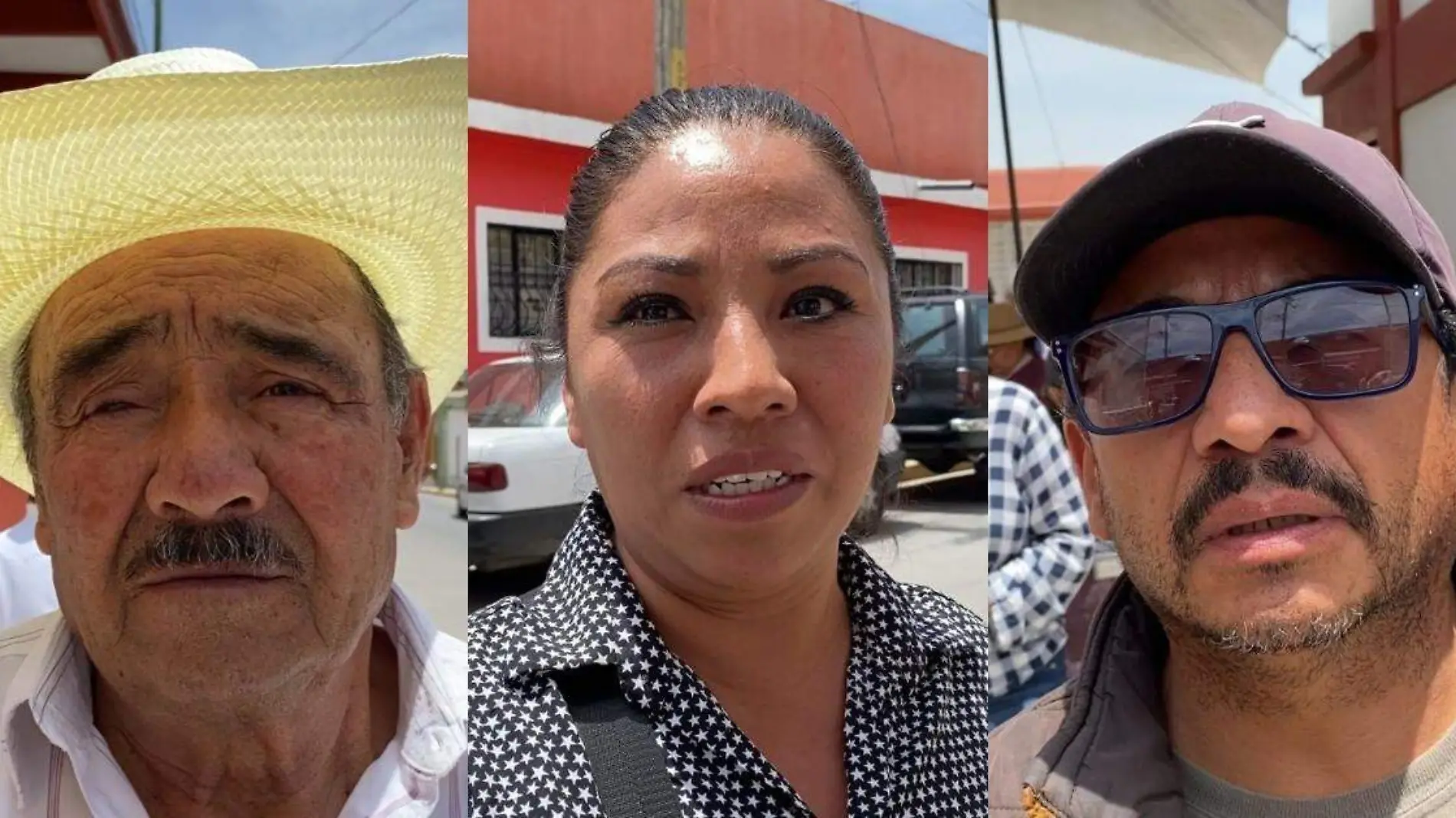 Vecinos de Cañada Morelos denunciando turismo electoral